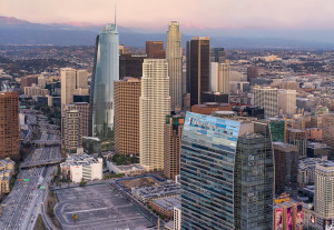 Wilshire Grand and US Bank Tower